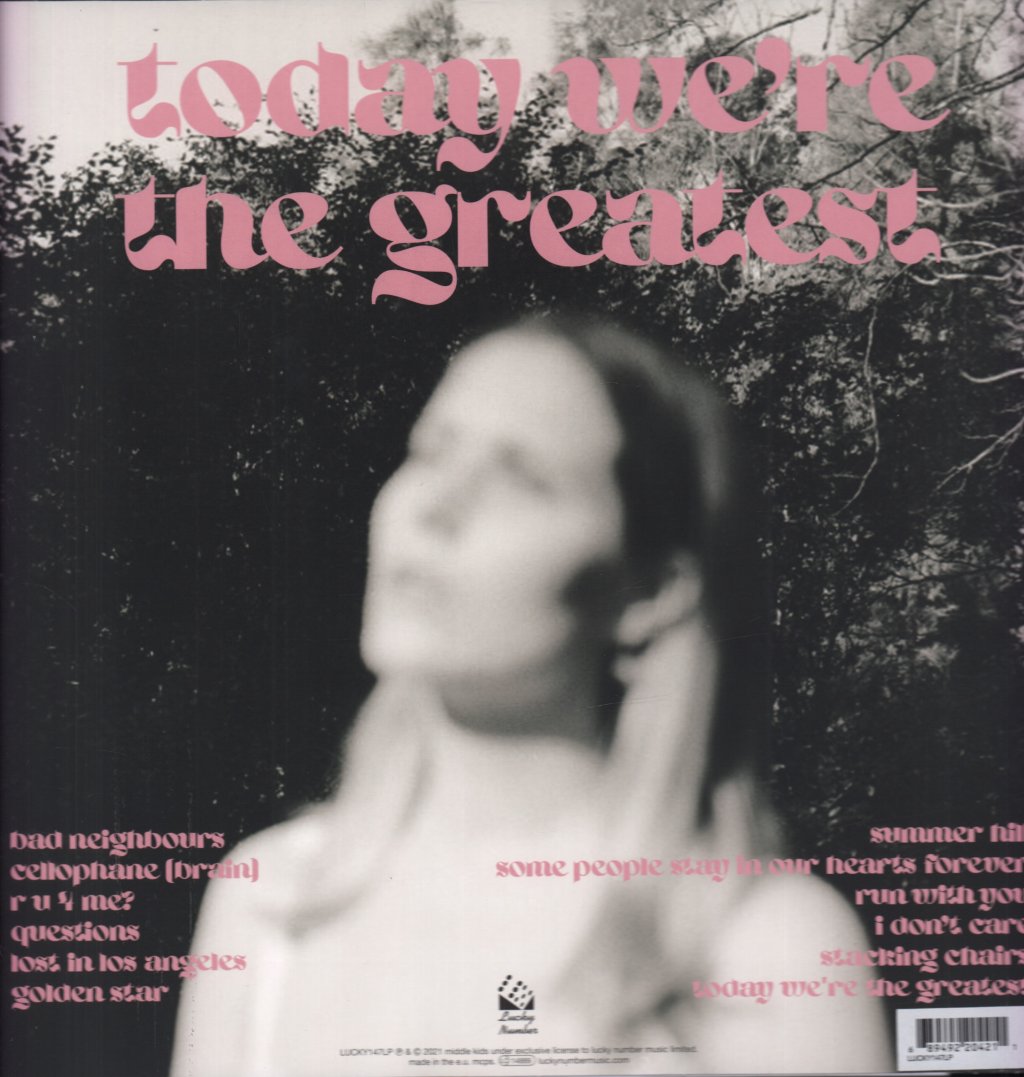 Middle Kids - Today We're The Greatest - Lp