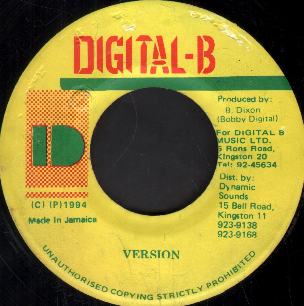 Beenie Man - To All The Youths - 7 Inch