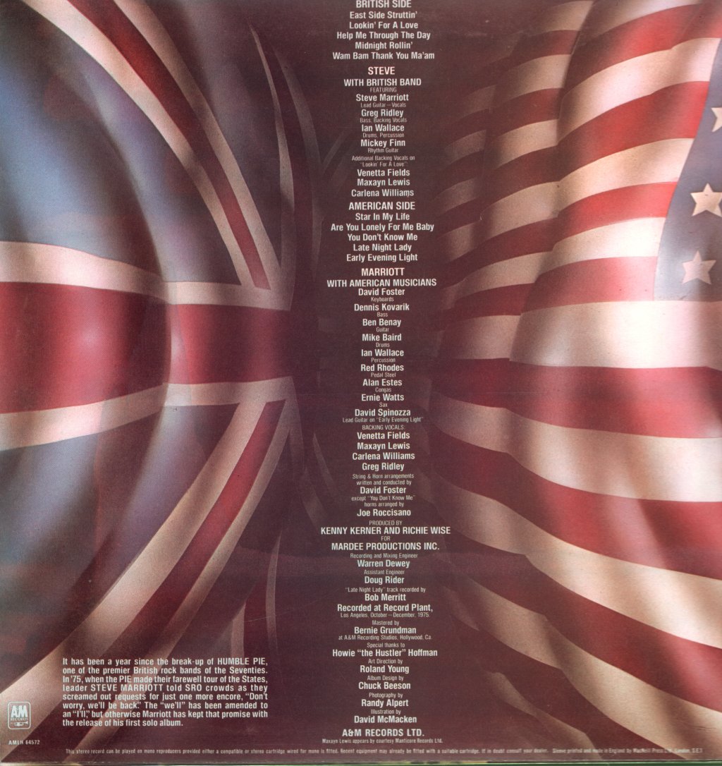 Steve Marriott - Marriott - Lp