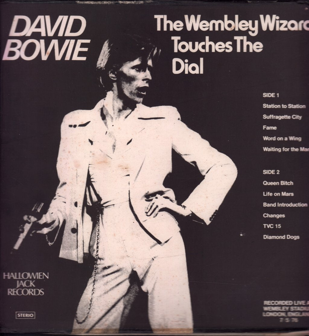 David Bowie - Wembley Wizard Touches The Dial - Lp