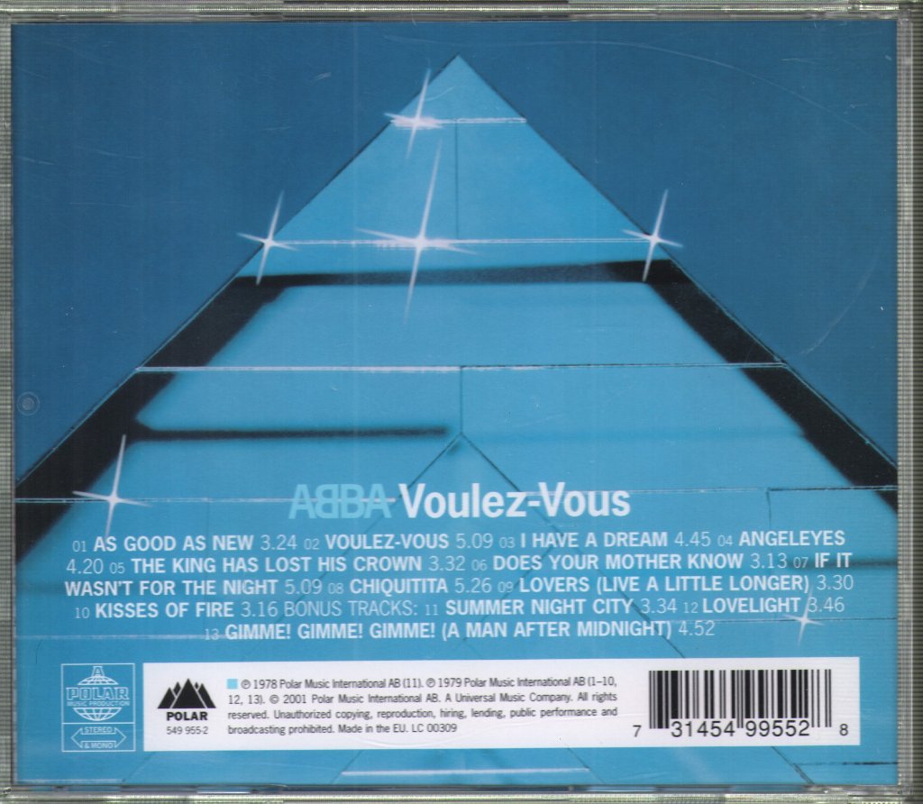 ABBA - Voulez-Vous - Cd