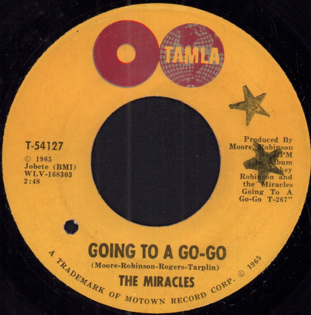 Miracles - Going To A Go-Go - 7 Inch