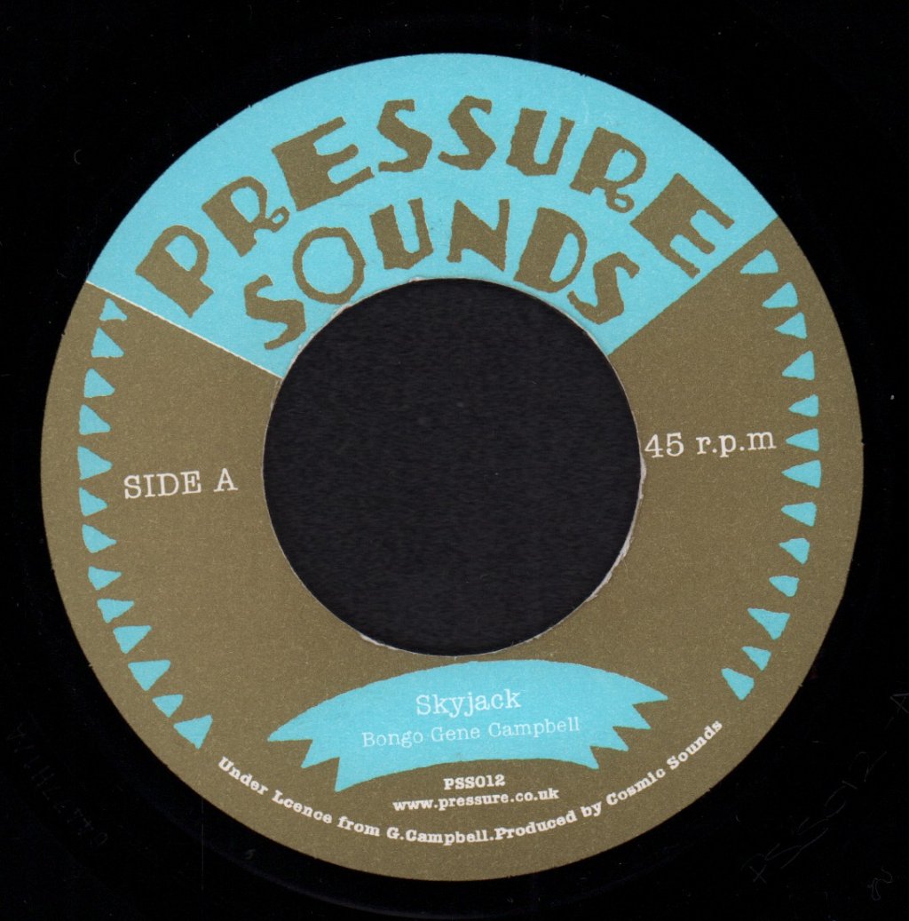 bongo gene campbell - Skyjack - 7 Inch