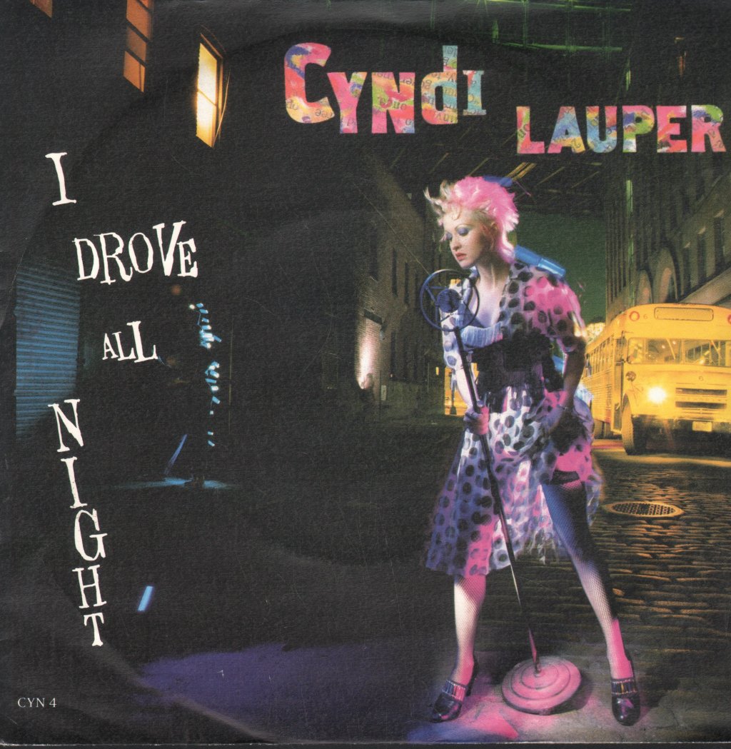 Cyndi Lauper - I Drove All Night - 7 Inch