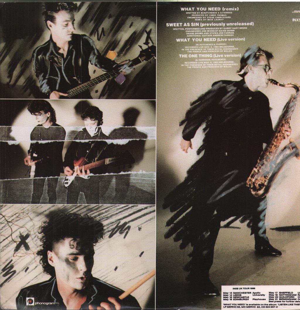 INXS - What You Need - 12 Inch