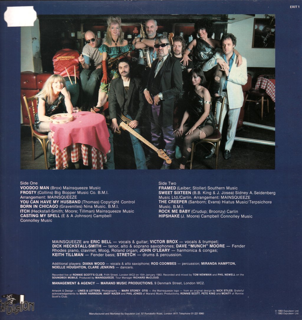Mainsqueeze - Live - Lp