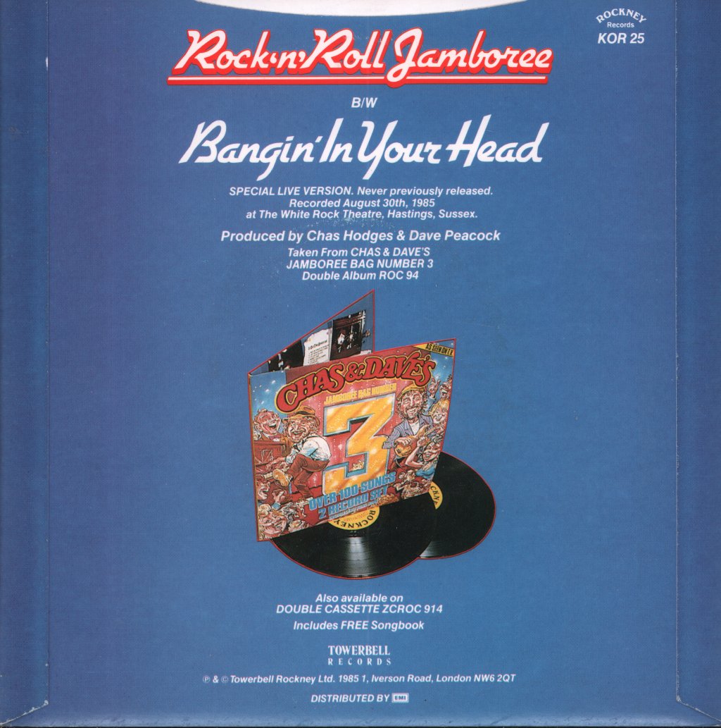 Chas And Dave - Rock N Roll Jamboree - 7 Inch