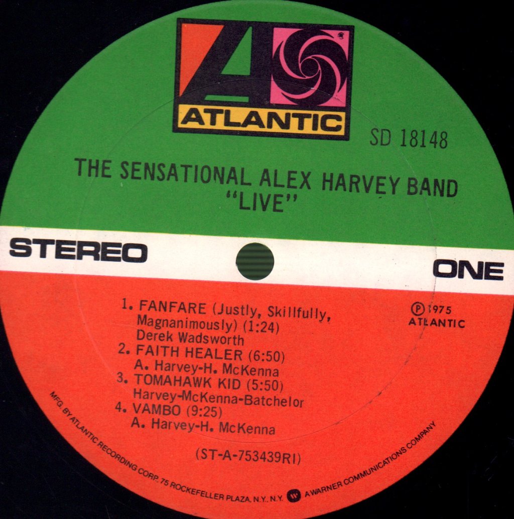 Sensational Alex Harvey Band - Live - Lp