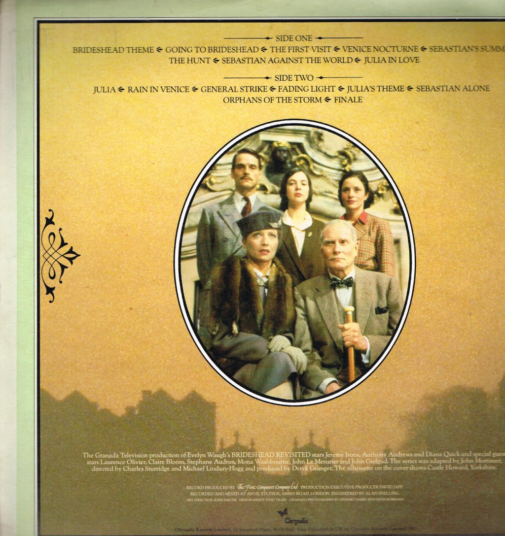 Brideshead Revisited - Original Music From Granada Tv's Dramatisation - Lp