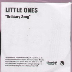 Little Ones - Ordinary Song - Cdr