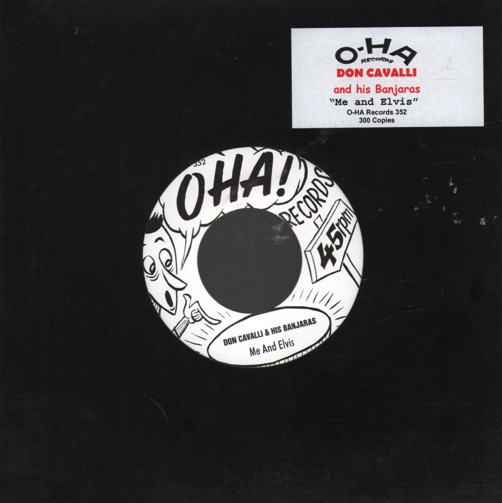 Don Cavalli and his Banjaras - Me and Elvis - 7 Inch