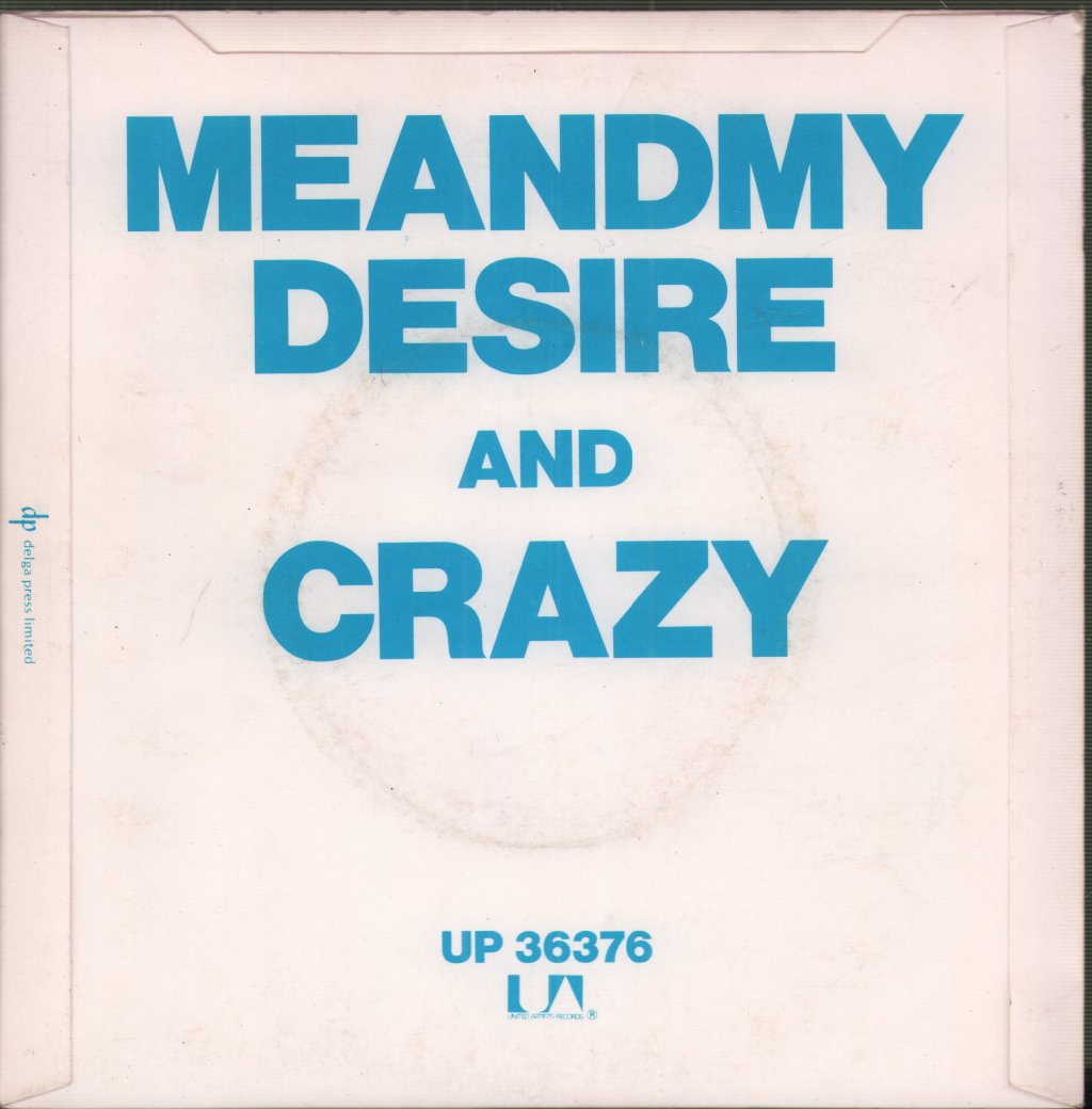 999 - Me And My Desire - 7 Inch