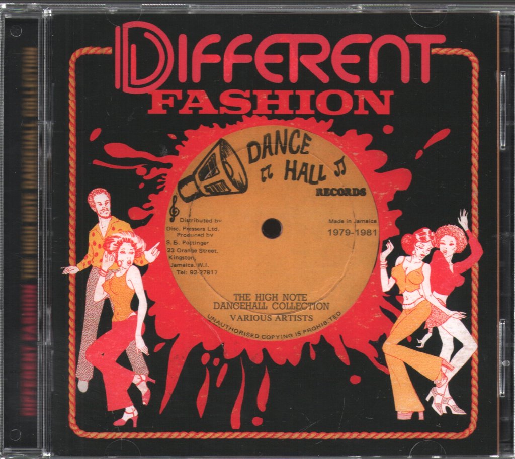 Various Artists - Different Fashion (The High Note Dancehall Collection) - Double Cd