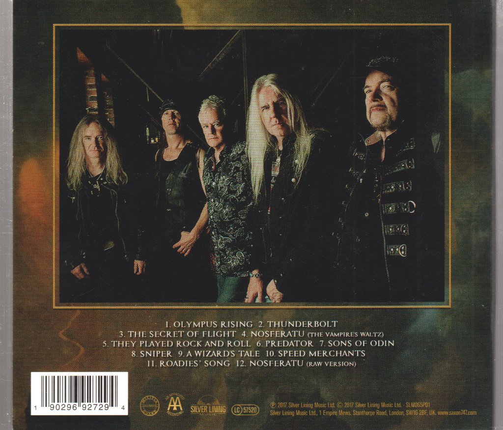Saxon - Thunderbolt - Cd