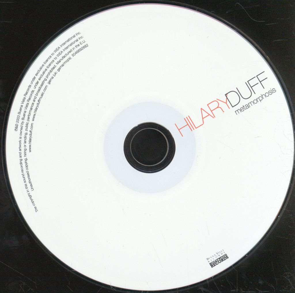 Hilary Duff - Metamorphosis - Cd