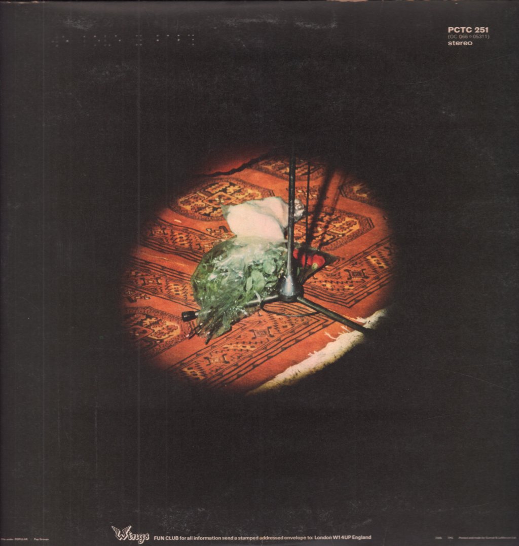 Wings - Red Rose Speedway - Lp