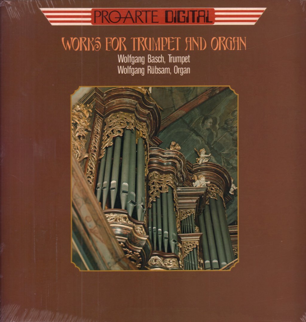 Wolfgang Basch / Wolfgang Rubsam - Works For Trumpet And Organ - Lp