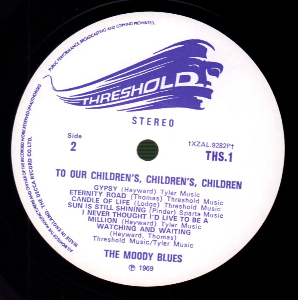 Moody Blues - To Our Childrens Childrens Children - Lp
