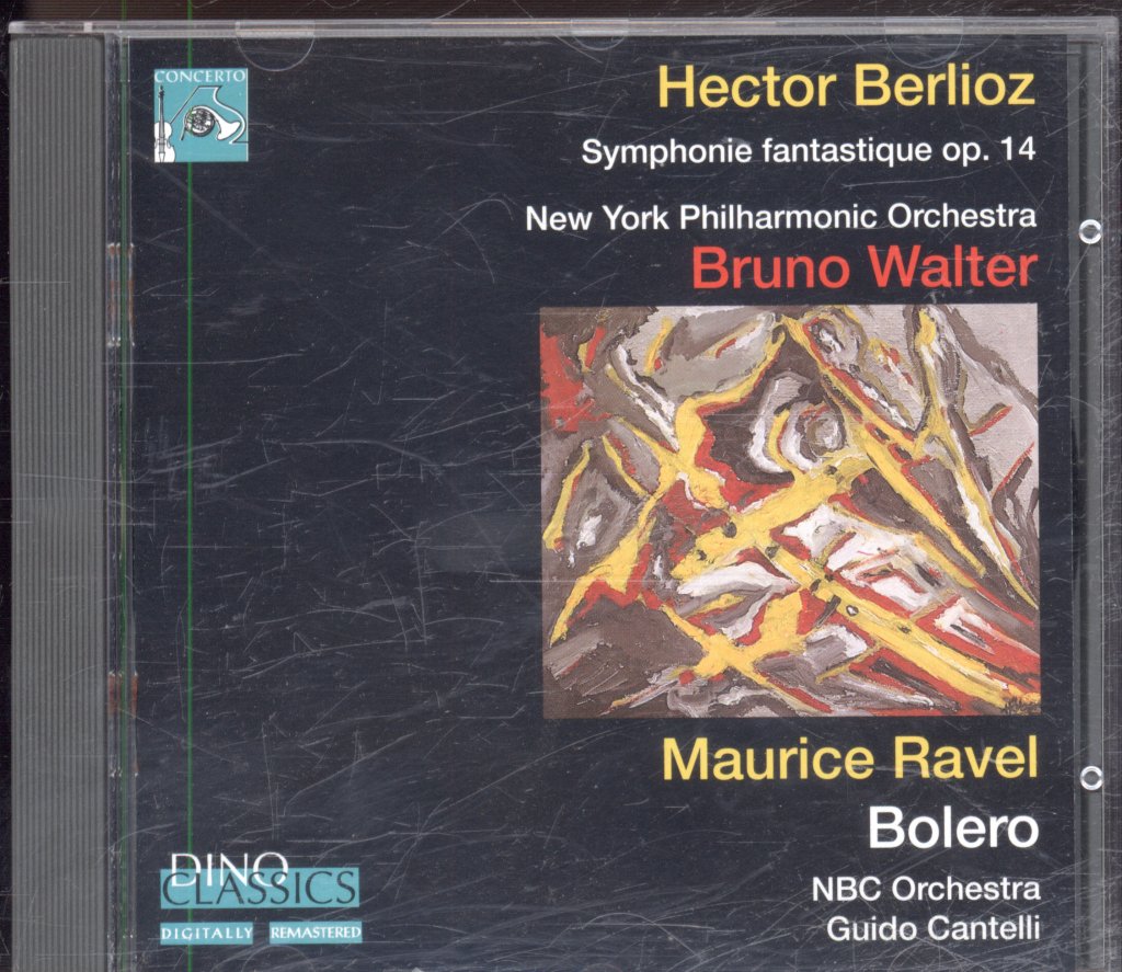New York Philharmonic Orchestra, Bruno Walter / NBC Orchestra, Guido Cantelli - Berlioz / Ravel - Symphonie Fantastique Op. 14 / Bolero - Cd