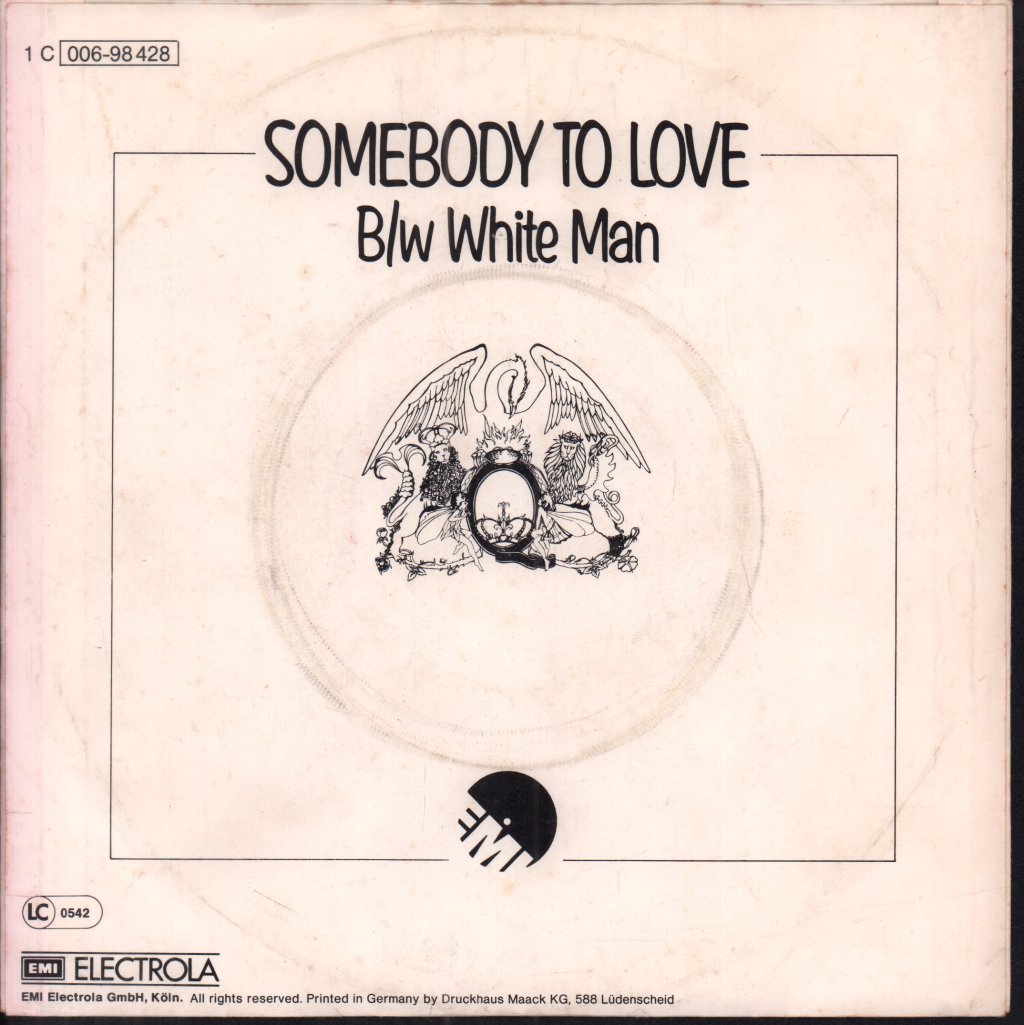 Queen - Somebody To Love - 7 Inch