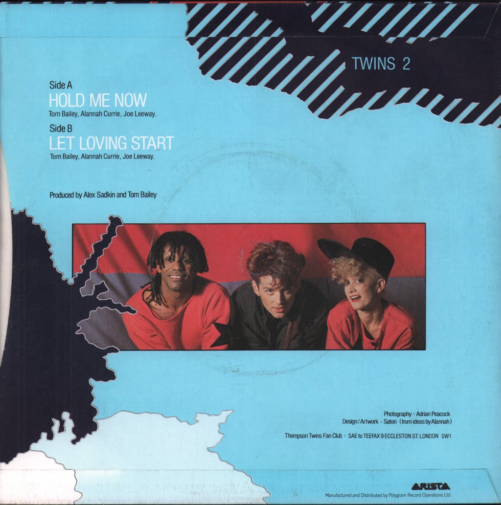 Thompson Twins - Hold Me Now - 7 Inch