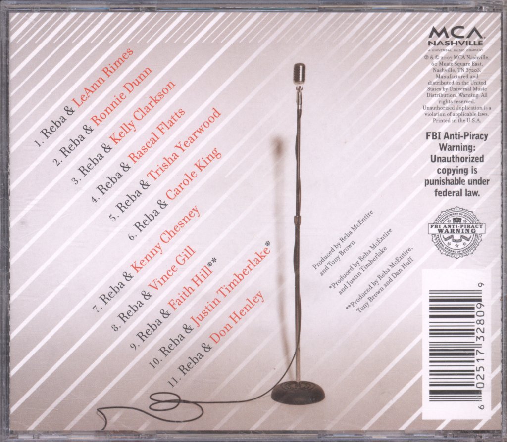 Reba McEntire - Duets - Cd