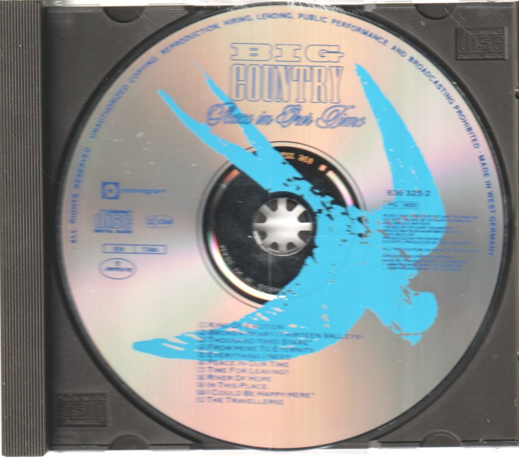 Big Country - Peace In Our Time - Cd