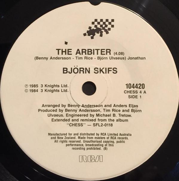 Bjorn Skifs - Arbiter - 7 Inch