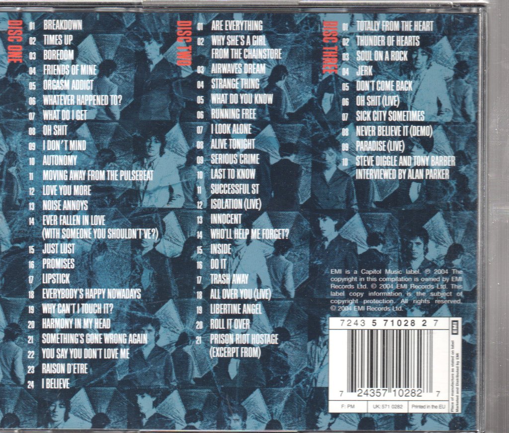 Buzzcocks - Complete Singles Anthology - Cd Set