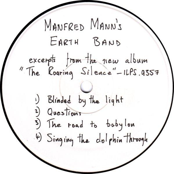 Manfred Mann's Earth Band - Excerpts From The New Album The Roaring Silence - Lp