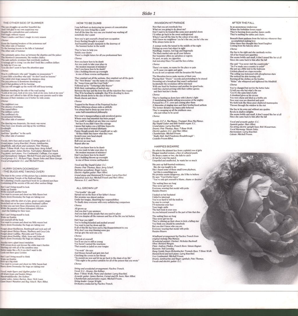 Elvis Costello - Mighty Like A Rose - Lp