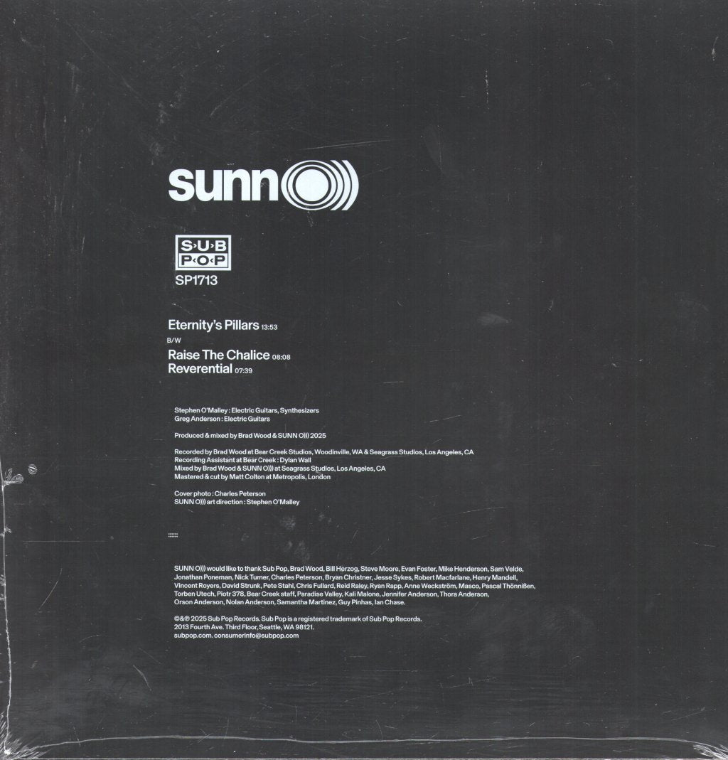 Sunn O))) - Eternity's Pillars - 12 Inch