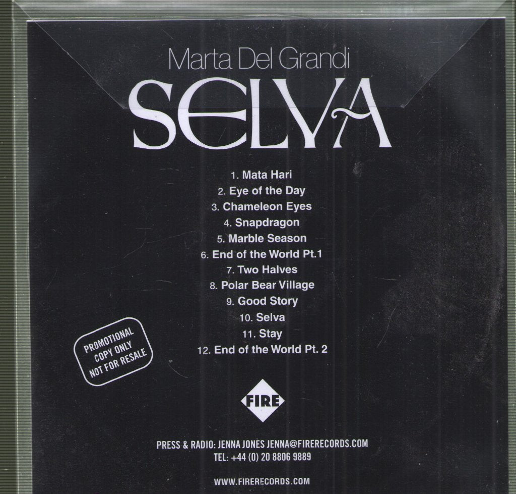 Marta Del Grandi - Selva - Cd