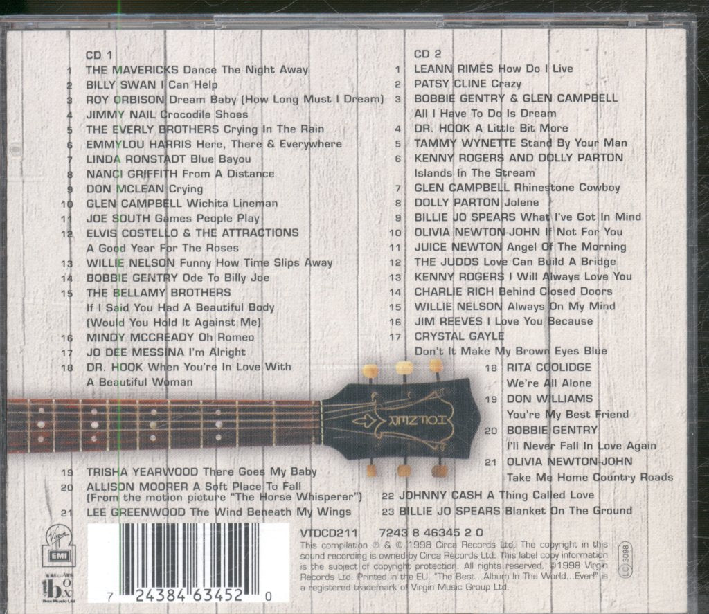 Various Artists - Best Country Ballads In The World... Ever - Double Cd