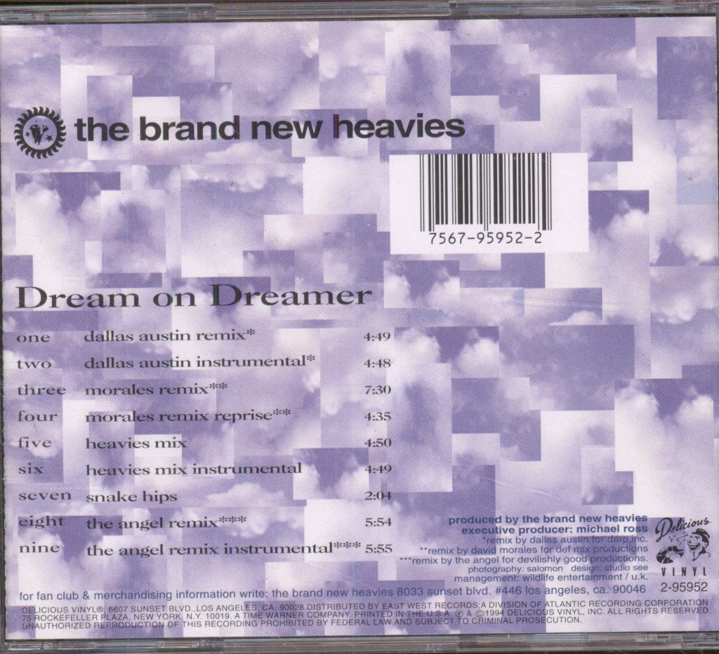 Brand New Heavies - Dream On Dreamer - Cd
