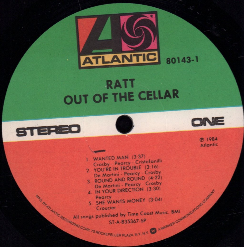 Ratt - Out Of The Cellar - Lp