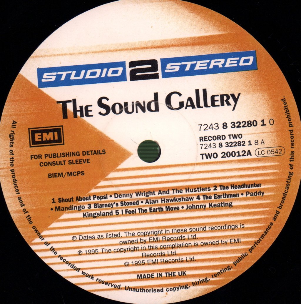 Various Artists - Sound Gallery Volume One - Double Lp