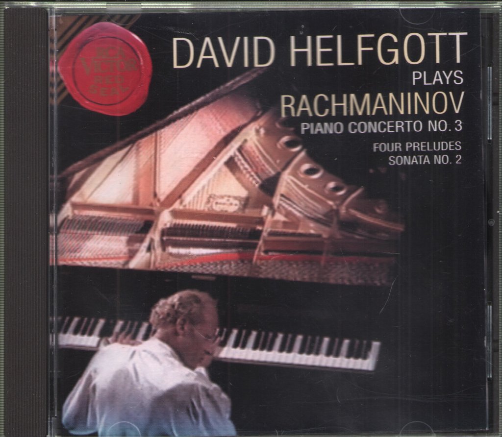 David Helfgott - David Helfgott Plays Rachmaninov - Piano Concerto No. 3, Four Preludes, Sonata No. 2 - Cd