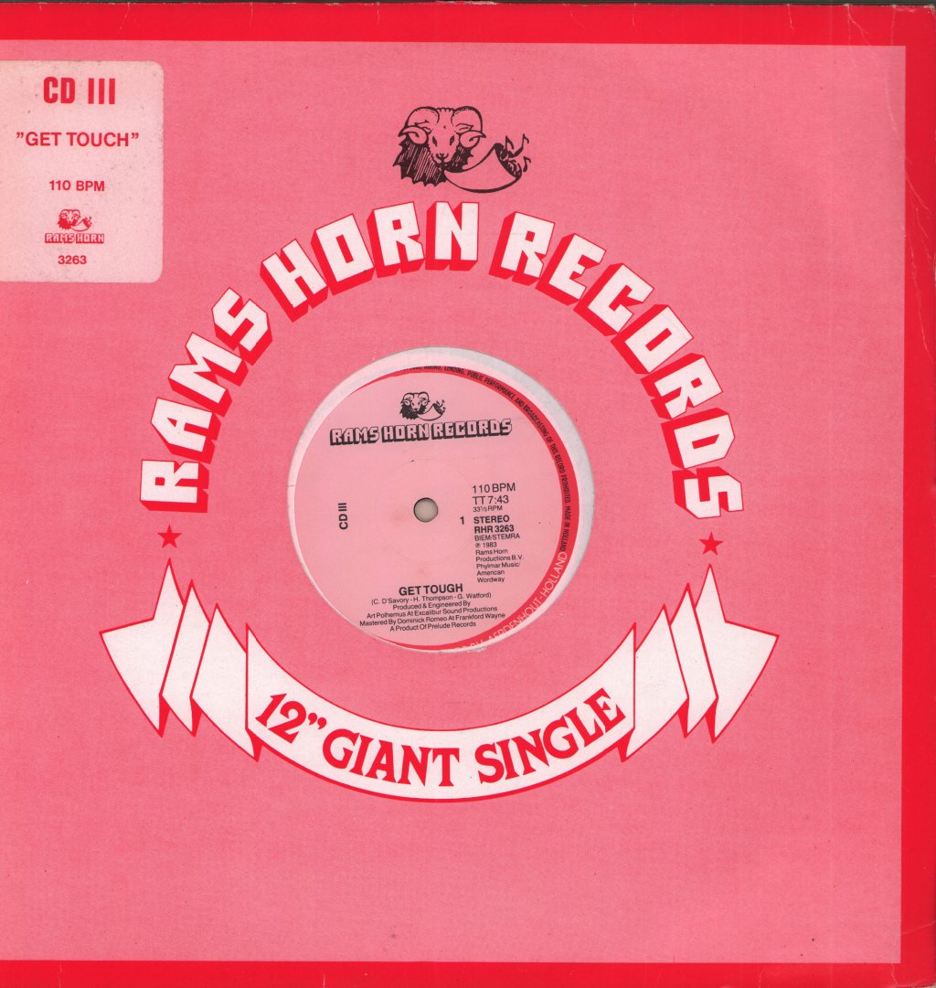 CD III - Get Tough - 12 Inch