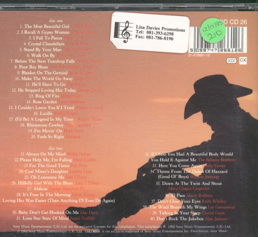 Various Artists - Ultimate Country Collection - Cd