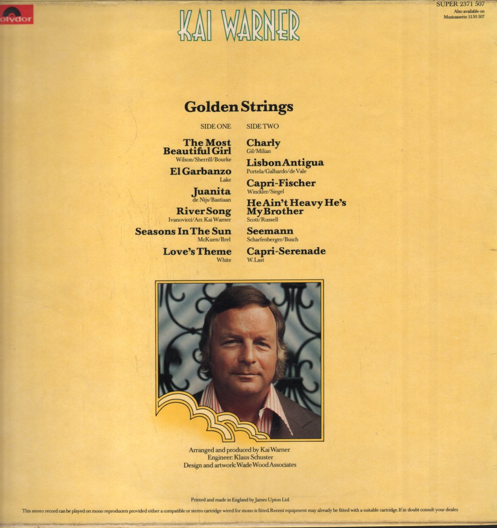 Kai Warner - Golden Strings - Lp