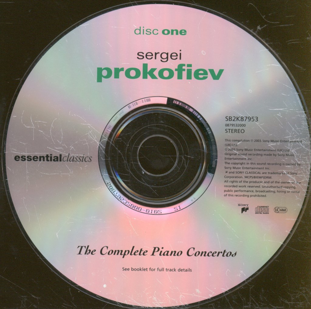 Israel Philharmonic Orchestra Zubin Mehta - Prokofiev - Piano Concertos - Double Cd