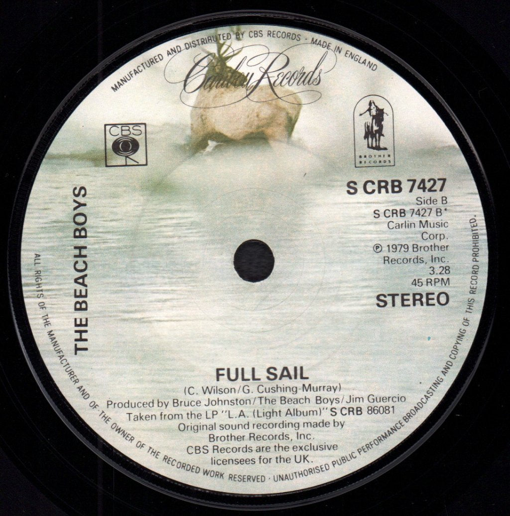Beach Boys - Lady Lynda - 7 Inch