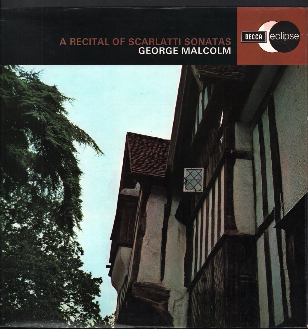 George Malcolm - A Recital Of Scarlatti Sonatas - Lp