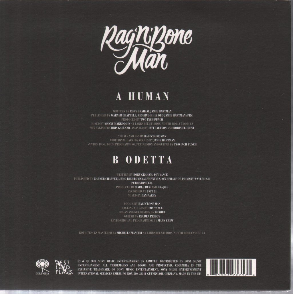 Rag 'N' Bone Man - Human - 7 Inch