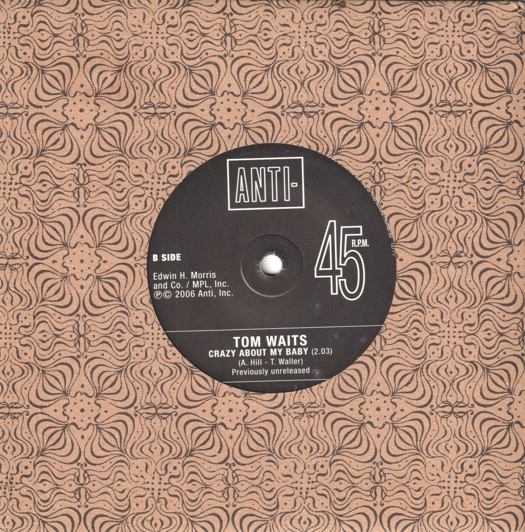 Tom Waits - Lie To Me - 7 Inch