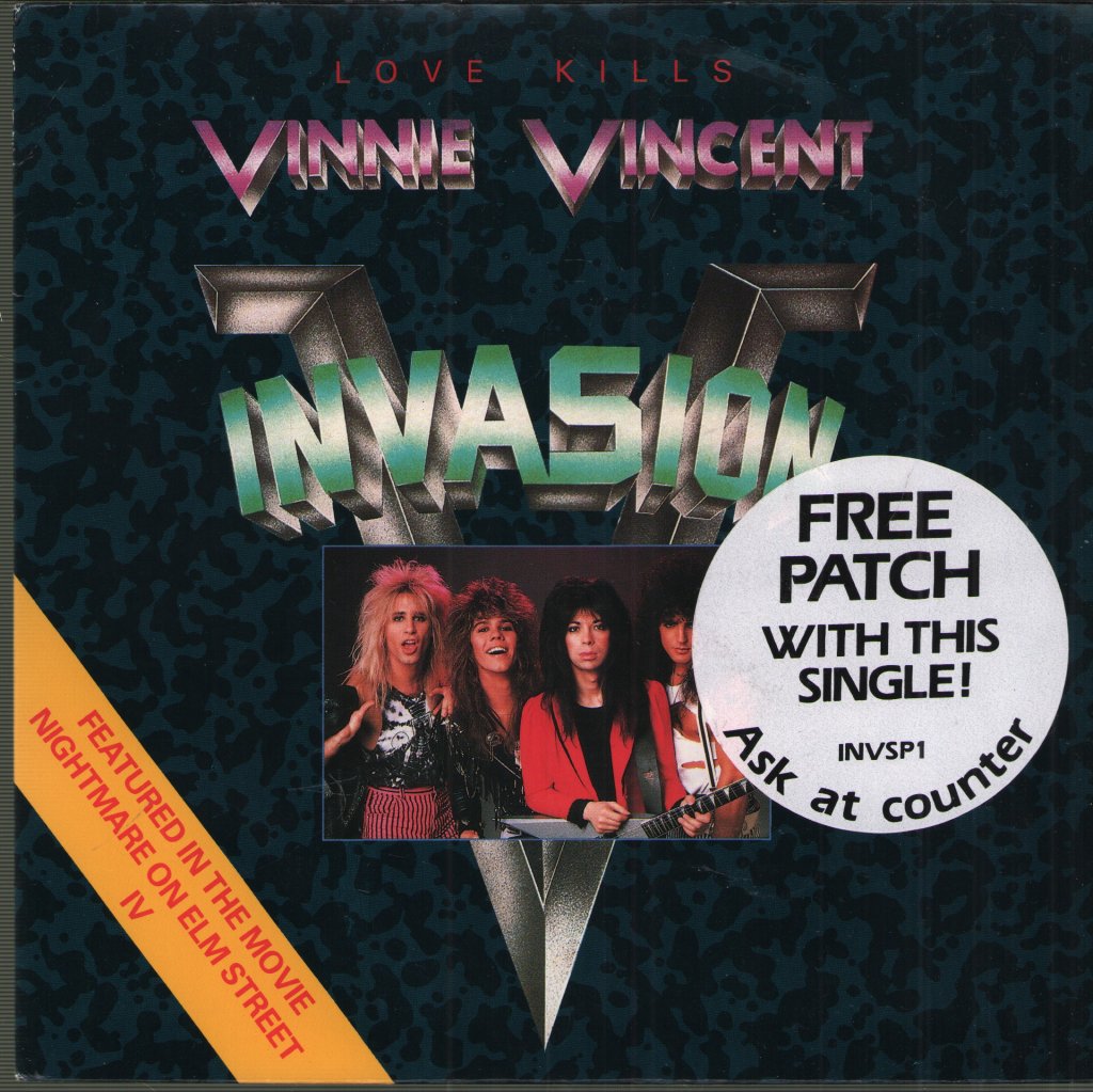 Vinnie Vincent Invasion - Love Kills - 7 Inch