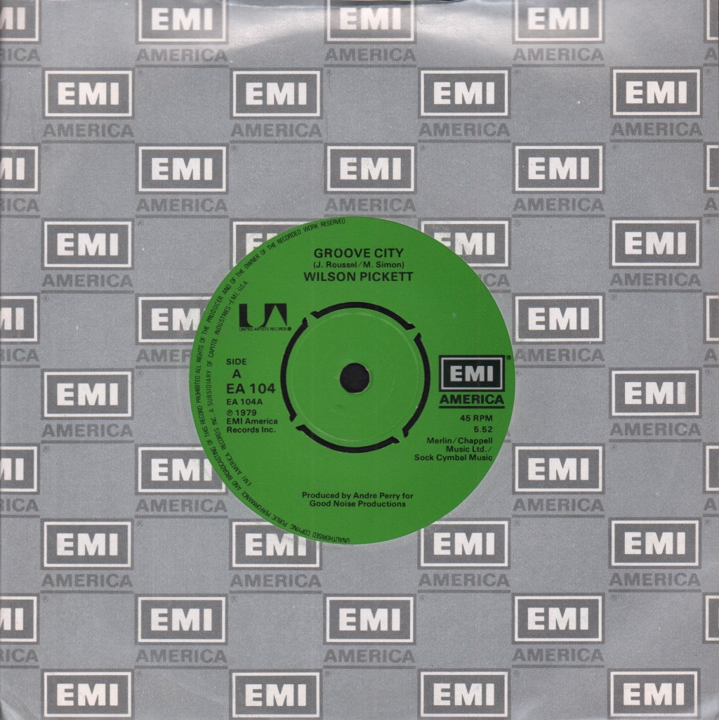 Wilson Pickett - Groove City - 7 Inch
