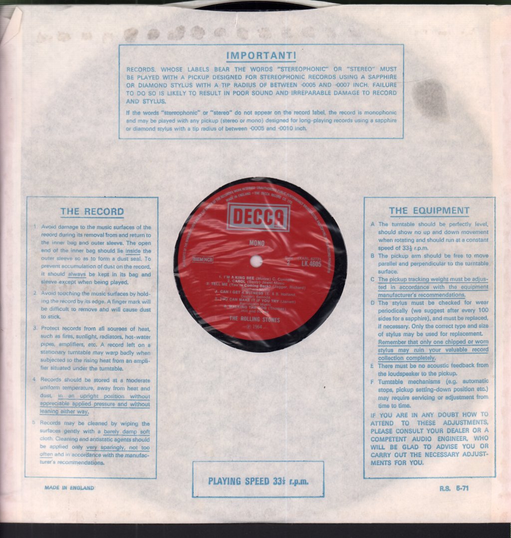 Rolling Stones - Rolling Stones - Lp