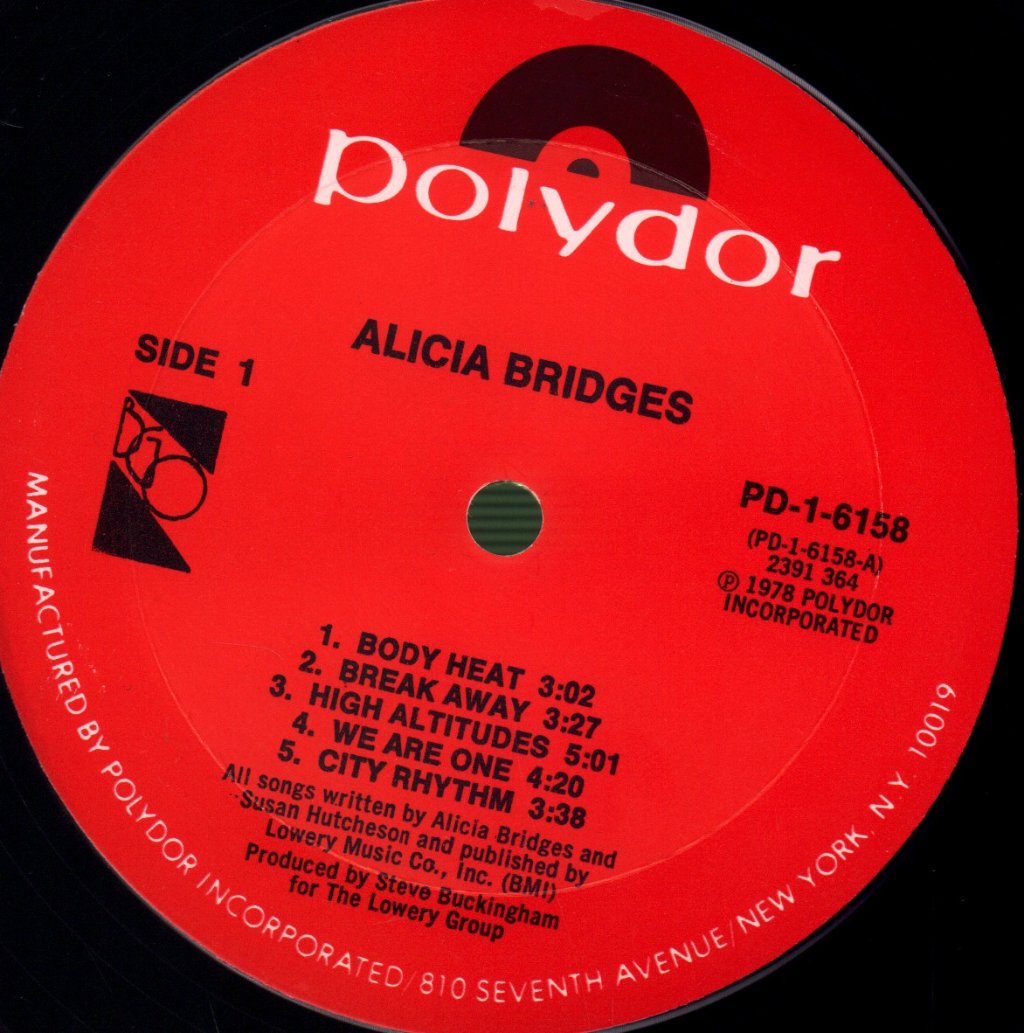 Alicia Bridges - Alicia Bridges - Lp